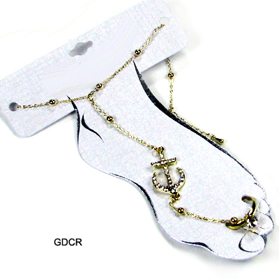ANCHOR W TOERING ANKLET(BA0009-82252)