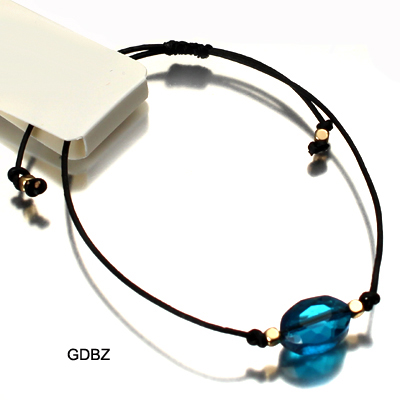 GLASS BEAD WAX CORD BR(BF0012-VB0469)