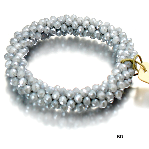 FASHION 4MM GLASS BEAD BR(BF0118-82973)