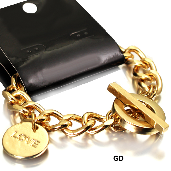 FASHION CHAIN W LOVE BR(BF0236-YB1547)