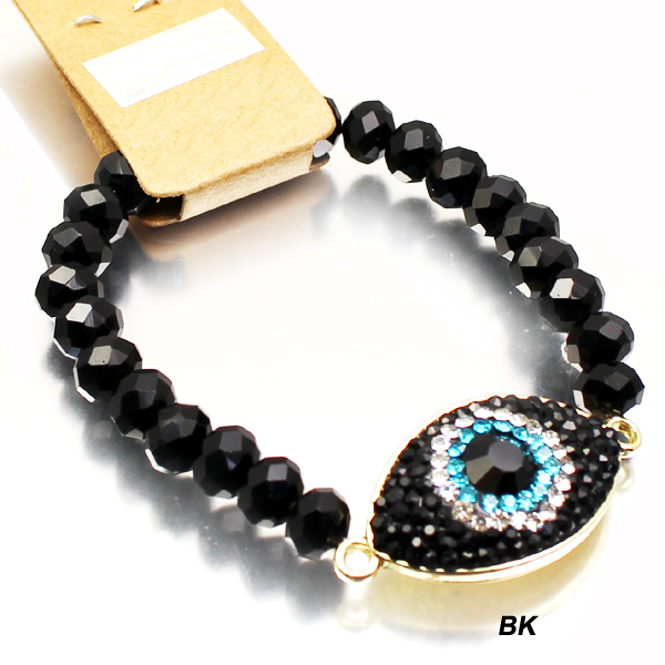 FASHION EVIL EYE BRACELET(BF0253-MB23)