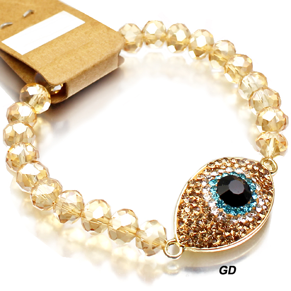 FASHION EVIL EYE BRACELET(BF0253-MB23)