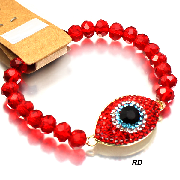 FASHION EVIL EYE BRACELET(BF0253-MB23)