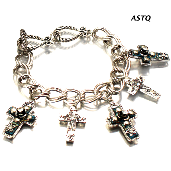 FASHION CROSS CHARM BR(BF0345-DB4813)