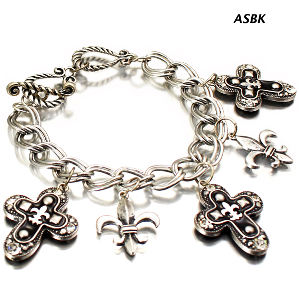 FASHION CROSS CHARM BR(BF0346-DB4810)