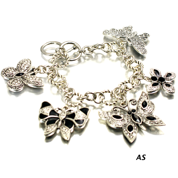 FASHION BUTTERFLY MARCASITE BR(BF0369-AB2615)