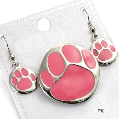 DUAL PAW BROOCH W ER(BP0008-CJS1205)