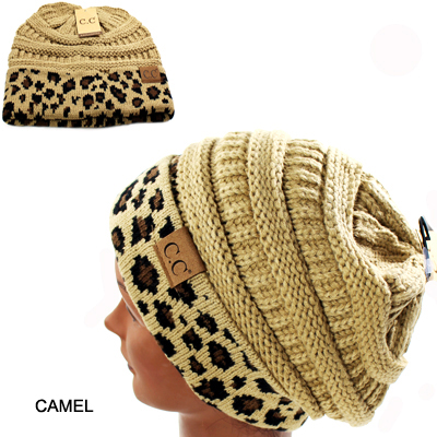 DZ-C.C KINTTED BEANIE W CUFF/LT(CB0007-HAT45)