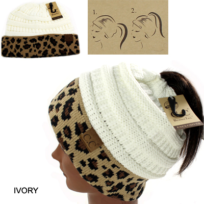 DZ-C.C BEANIETAIL ANIMAL HAT(CB0008-MB45)