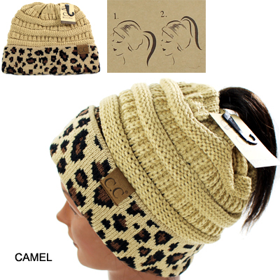 DZ-C.C BEANIETAIL ANIMAL HAT(CB0008-MB45)