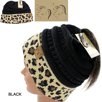 DZ-C.C BEANIETAIL ANIMAL HAT(CB0008-MB45)