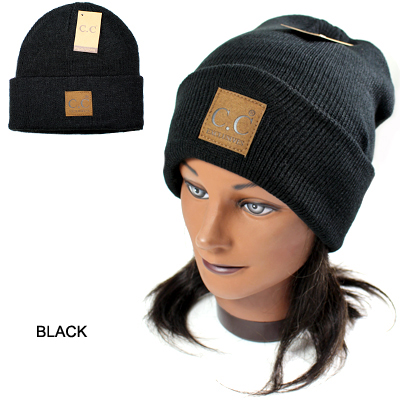 DZ-C.C CLASSIC BEANIE W A BIG BROWN(CB0018-HTM1)