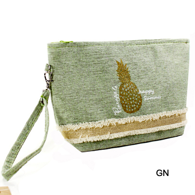 BEACH BAG POUCH GLITTER PINEAPPLE(CH0004-MP0015)