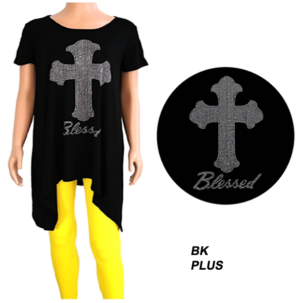 P-FASHION T-SHIRTS W SLEEVE(PLUS)(CLA0098-GP0088)