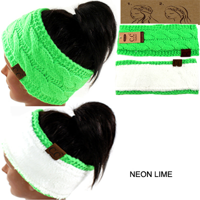 DZ-C.C CABLE NEON COLOR HEAD WRAP(CW0002-HW20)