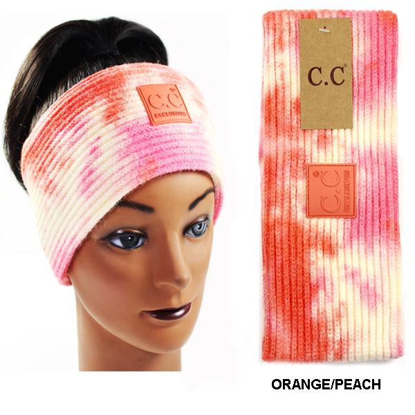 DZ-C.C TIE DYE HEADWRAP W RUBBER(CW-HW7380)