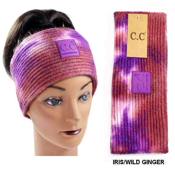 DZ-C.C TIE DYE HEADWRAP W RUBBER(CW-HW7380)