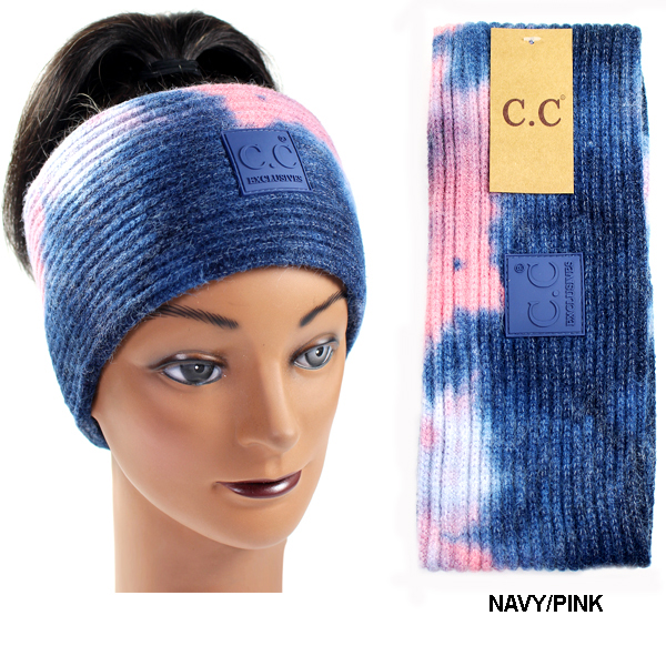 DZ-C.C TIE DYE HEADWRAP W RUBBER(CW-HW7380)