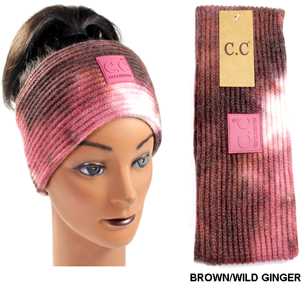 DZ-C.C TIE DYE HEADWRAP W RUBBER(CW-HW7380)