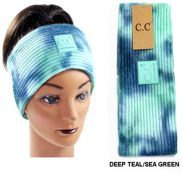 DZ-C.C TIE DYE HEADWRAP W RUBBER(CW-HW7380)