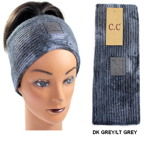 DZ-C.C TIE DYE HEADWRAP W RUBBER(CW-HW7380)