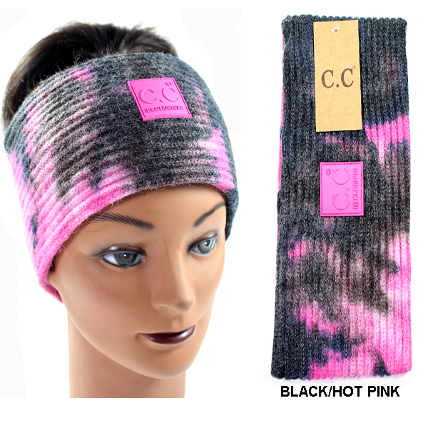 DZ-C.C TIE DYE HEADWRAP W RUBBER(CW-HW7380)