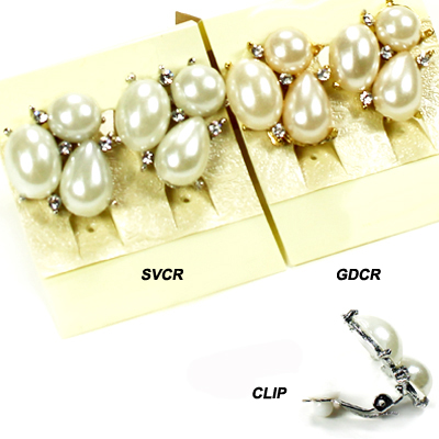 DZ/CLIP-FASHION DZ PEARL CLIP ER(DE0072-YER5759)