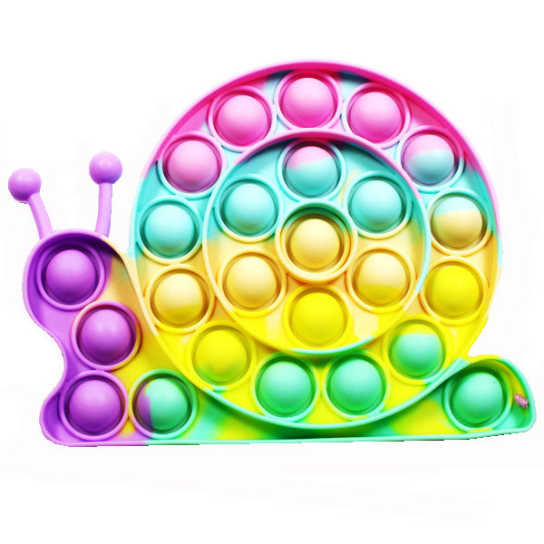 DZ-SNAIL RAINBOW POP FIDGET TOY5.5"(DT0021-MSA501)