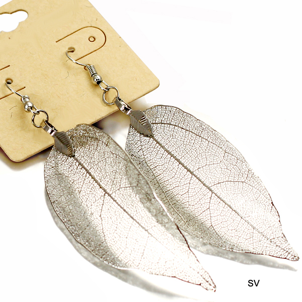 NATURAL LEAF FISH HOOK ER(EF0123-24468)