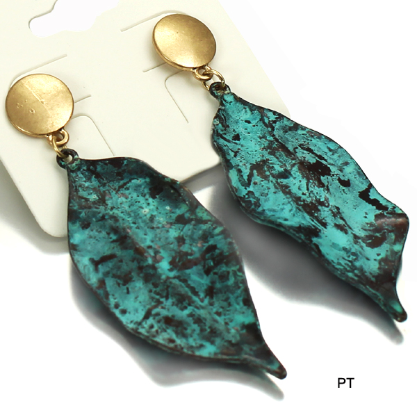 FASHION LEAF ER(EF0190-AE2298)