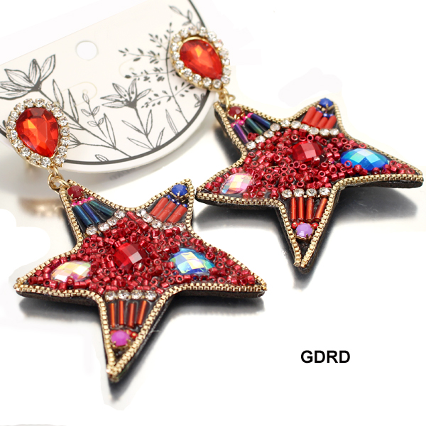 FASHION STONE STAR ER(EF0263-JCE2493)