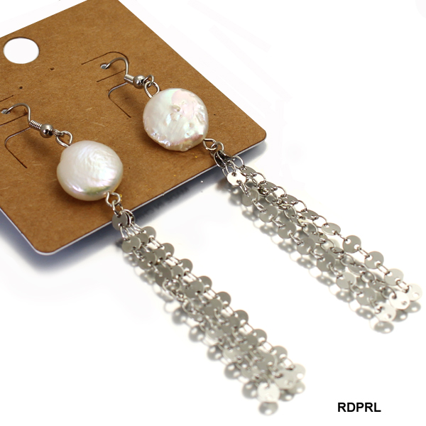 FASHION PEARL W TASSEL ER(EF0271-OE2032)