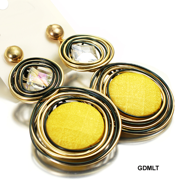 FASHION 2 DANGLE ER(EF0284-KE2298)