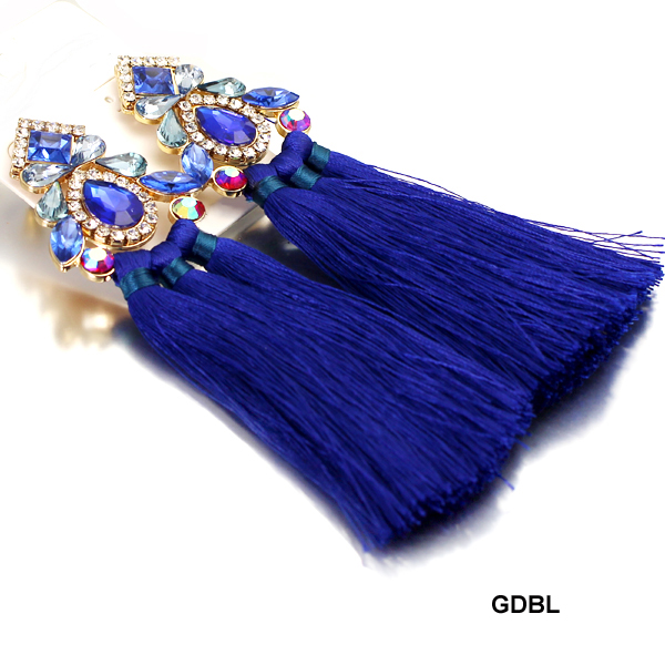 FASHION STONE W TASSEL ER(EF0287-JCE2087)