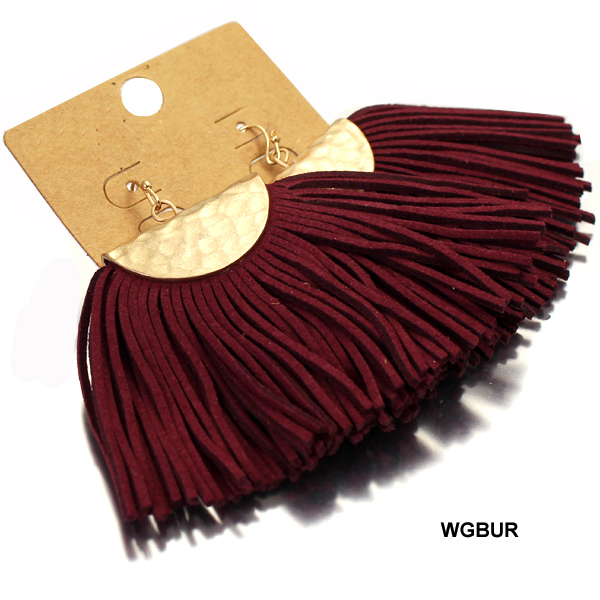 FASHION SUEDE W TASSEL ER(EF0288-OE2036)