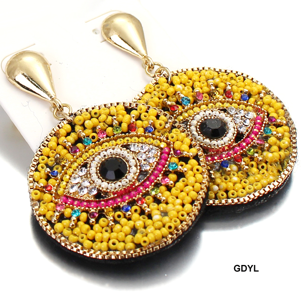 FASHION EVIL EYE ER(EF0289-JCE2471)