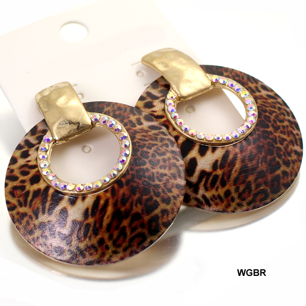FASHION ANIMAL PRINT ER(EF0300-JCE2258)