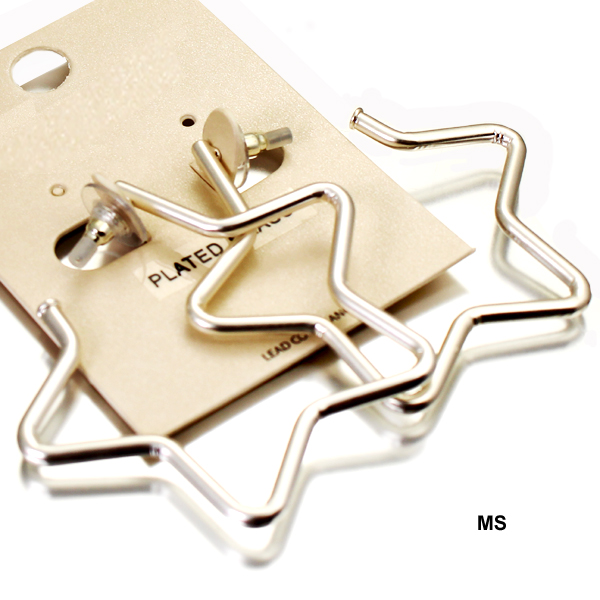 STAR HOOP ER50MM(EF0327-HE1524)