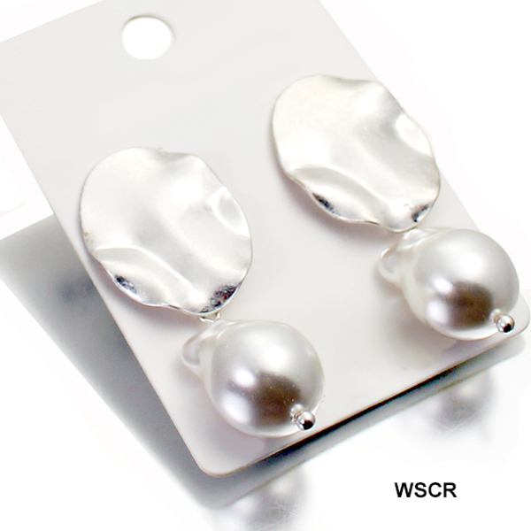 FASHION PEARL ER(EF0385-ELE1496)