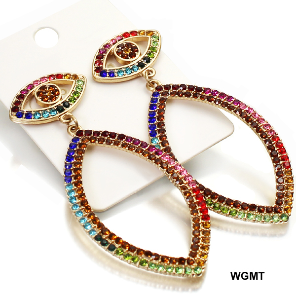 FASHION EVIL EYE ER(EF0395-JCE906)