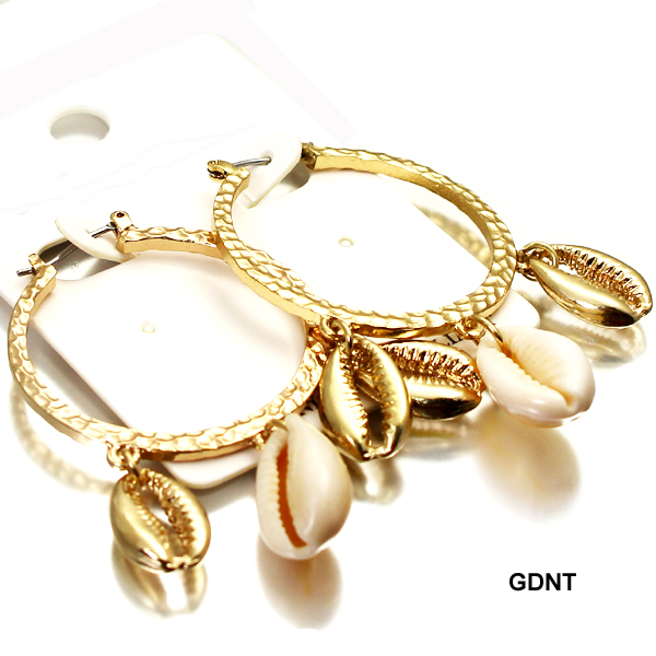 FASHION SHELL ER(EF0424-ELE1379)