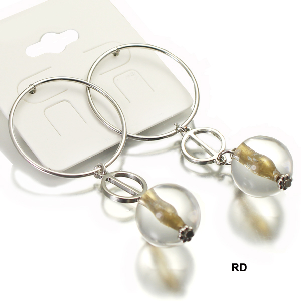 FASHION LUCITE METAL ER(EF0453-AE2291)