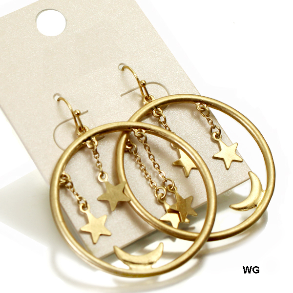 FASHION PLATED MOON STAR ER(EF0505-HE1870)