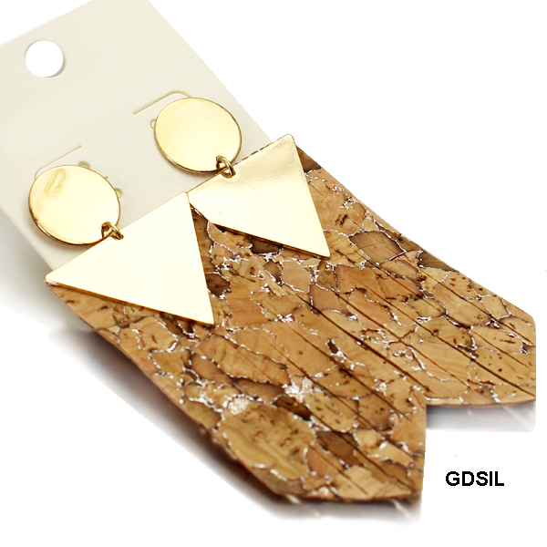 FASHION LEATHER ER(EF0555-SE9523)