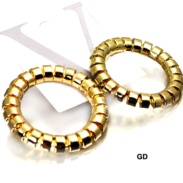 FASHION 50MM HOOP ER(EF0741-YE2478)