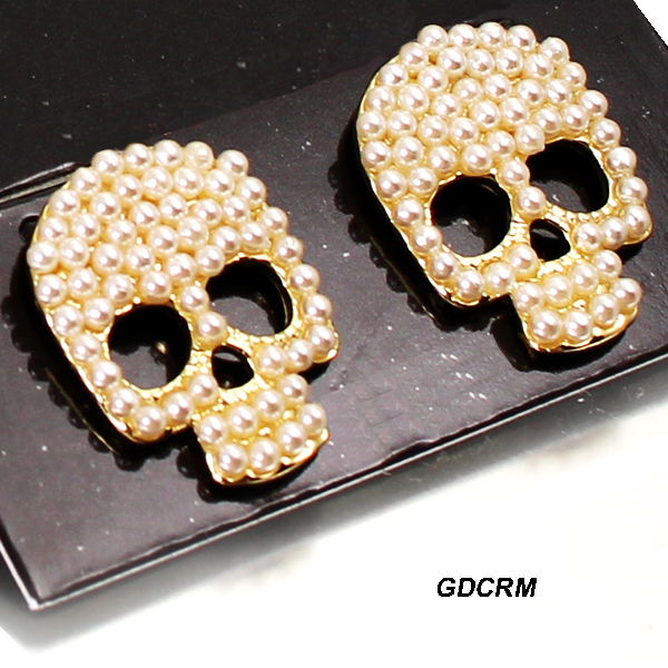 FASHION SKULL ER(EF0763-YE1153)