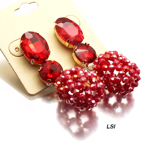 FASHION CRYSTAL W STONE ER(EF0801-26597)