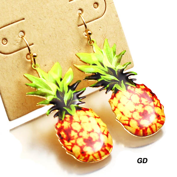 FASHION PINEAPPLE ER(EF0909-27637)