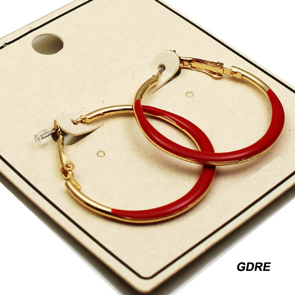 FASHION EPOXY HOOP ER30MM(EF0953-MER4785)