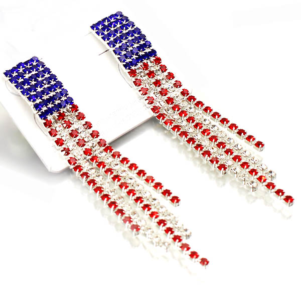 FASHION AMERICAN FLAG ER(EF0969-ER0418)